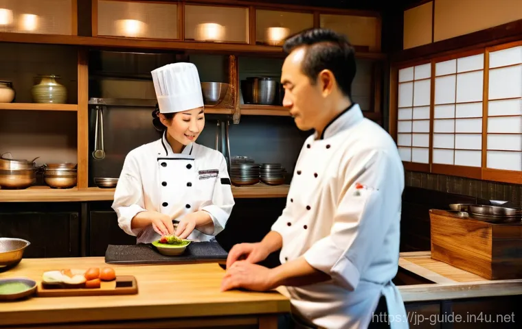 관광통역안내사로서 현장에서의 다국어 활용 사례 - **Prompt 1: The "Welcome Home" Moment**
    A Japanese female tour guide, mid-30s, with a warm, genu...